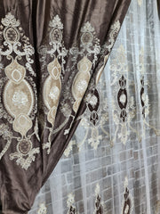 Set perdea si draperie Ivet - CASABLANCA Set perdea si draperie Ivet Casa Blanca Curtains & Drapes 840.00 CASABLANCA CASABLANCA