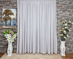 Perdea din matase gri - CASABLANCA Perdea din matase gri CASABLANCA 50.00 CASABLANCA CASABLANCA