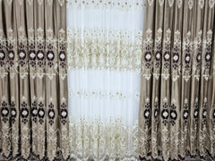 Perdea lux cu broderie 3d crem - CASABLANCA Perdea lux cu broderie 3d crem CASABLANCA 140.00 CASABLANCA CASABLANCA