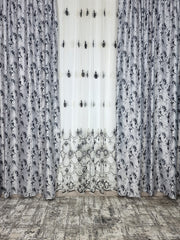 Draperie gri, efect de granit - CASABLANCA Draperie gri, efect de granit CASABLANCA 55.00 CASABLANCA CASABLANCA