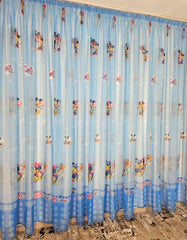 Perdeaua Din Voal Model Mickey si Minnie