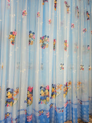 Perdeaua Din Voal Model Mickey si Minnie