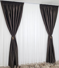 Draperie Tip Hotel Blackout Total 100%-Maro Trabuc