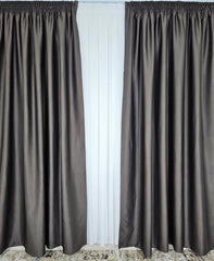 Colectia Hotel Draperie Maro Trabuc: Set Recomandat pentru Camere in Nuante de Maro, Bej, Crem si Alb - Confectionat pe Comanda