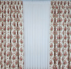 Draperie Magdalena Blackout Ivoire Model Floral Rose