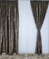 Draperie Prestige Blackout 98% Maro cu Insertii