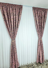 Draperie Prestige Blackout 90% Roz cu Insertii