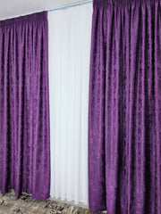 Colectia Decorativa Mov:Set Recomandat pentru Camere in Nuante de Mov, Crem, Alb si Gri - Confectionat pe Comanda