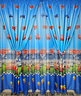 Set Perdea si Draperie Model cu Masinute