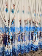 Perdea din voal Model Frozen
