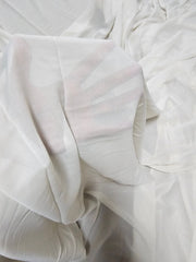 Perdea matase capucino, material moale plin ca textura