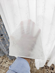 Perdea Dante din matase moale premium cu insertii argintii