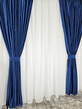 Draperie catifea albastru regal Blackout 90%