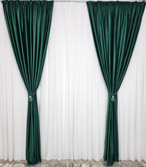 Perdea Premium Jorjet Alb, material plin ca textura, nesifonabila