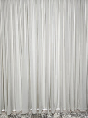 Perdea gri voal premium Jorjet, material plin, moale si placut la atingere