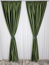 Draperie Premium Verde Olive Catifea Garantat Opaca 100% blackout