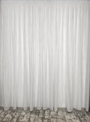 Perdea Leti din in cristal cu dungi gri