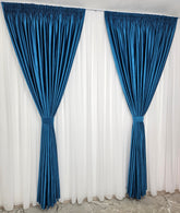Black Friday Draperie din catifea albastra azur blackout 90%
