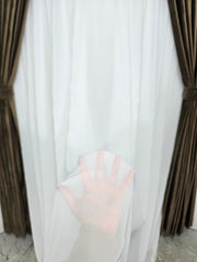 Black Friday Draperie din catifea maro deschis blackout 90%