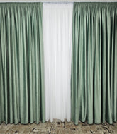 Draperie catifea verde menta 2