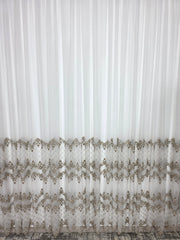 Perdea Pixi Bamboo Cu Broderie