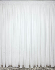 Perdea Denis din matase moale premium pe jumatate cu insertii argintii, varianta 3