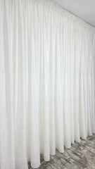 Perdea Adriana din matase moale premium plina cu insertii aurii, varianta 2