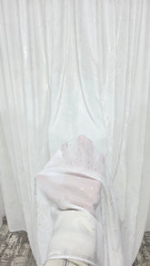 Perdea Adriana din matase moale premium plina cu insertii aurii, varianta 2