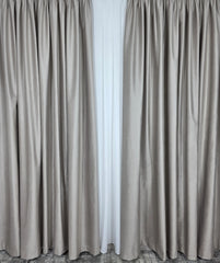 Draperie Grej Roze Catifea Garantat Opaca model Premium blackout 100%