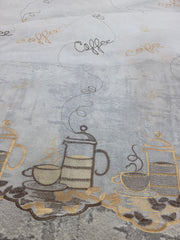 Perdea bucatarie Cod: B1, inaltime maxim de 2,10 metri