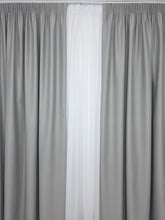 Draperie simpla gri deschis blackout 80% varianta 103