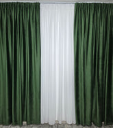 DRAPERIE CATIFEA VERDE-Stoc limitat