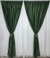 Stoc limitat*Set Edi– Perdea Voal Premium si Draperie Catifea Verde