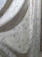 Draperie Davinci Catifea Crem cu Insertii – Ideala pentru Livinguri Luminoase cu Canapele Crem, Mobilier Bej si Accente Aurii – Confectionata pe Comanda