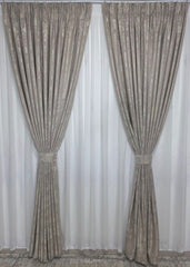 Perdea Alina Bamboo Alba cu Broderie Alba Model Pom – Material Transparent cu Textura Plina – Ideala pentru Livinguri si Dormitoare Luminoase – Confectionata pe Comanda Casablanca Magazin