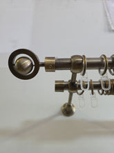Galerie Italia metal dubla culoare auriu 19+19mm, accesorii incluse, prindere in perete, pentru perdea si draperie