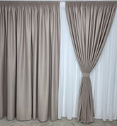 Draperie Simpla Crem-Gri (Grej) Blackout