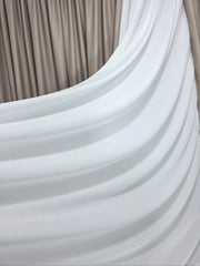 Recomandarea specialistului: Perdea Lorena Ivory, Tip Matase cu Aspect de In, Nesifonabila, Fara Calcare – ideala pentru living si dormitor cu mobilier crem ori bej, pat sau canapea crem – la comanda, Casablanca Magazin