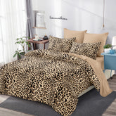 Lenjerie finet, model Leopard, cearceaf normal 235x250, Cod: AA6028