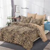 Lenjerie finet, model leopard, cerceaf cu elastic 160/180x200, Cod: BB6874