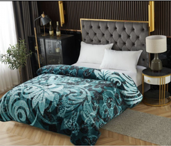 Patură Groasă, Turcoaz, dimensiune 200x240, cod: P93