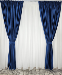 Perdea Alba Tip In Gros – material plin ca textura– confectionata pe comanda