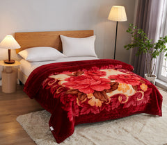Patura cu o textura pufoasa si catifelata, pentru pat mare, dimensiune 200x230, model floral cod: P61 - CASABLANCA Patura cu o textura pufoasa si catifelata, pentru pat mare, dimensiune 200x230, model floral cod: P61 CasaBlanca Blankets 150.00 CASABLANCA CASABLANCA