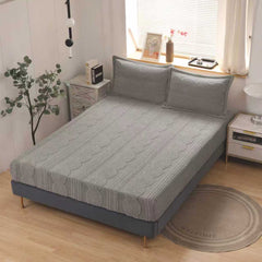 10 Culori la Set Husa Pilota Cocolino Premium Uni cu Model in Relief, 3 Piese – Husa de Pilota si 2 Fete de Perna 50x70 cm – Potrivit pentru Pat Dublu de 160x200 si 180x200 cm – Material Moale, Pufos si Cald, Disponibil in 10 Culori