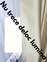 Draperie Paris blackout 100% opaca pe culoarea crem-auriu