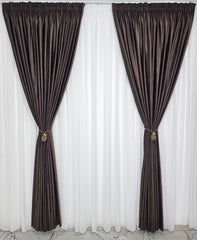 Black Friday Draperie din Catifea Maro Închis blackout 90%