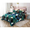 Lenjerie cocolino cu 4 piese, pentru pat dublu, CEARCEAF 210X220 + CEARFEAC PILOTA + 2 FETE DE PERNA DREPTUNGHIULARE 50X70