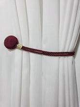 Set magneti cu fir lung, bordo material textil(2bucati)