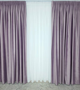 Draperie catifea mov lila Blackout 80%