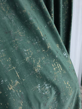 Draperie Pandantiv Catifea Verde Smarald Cu Insertii